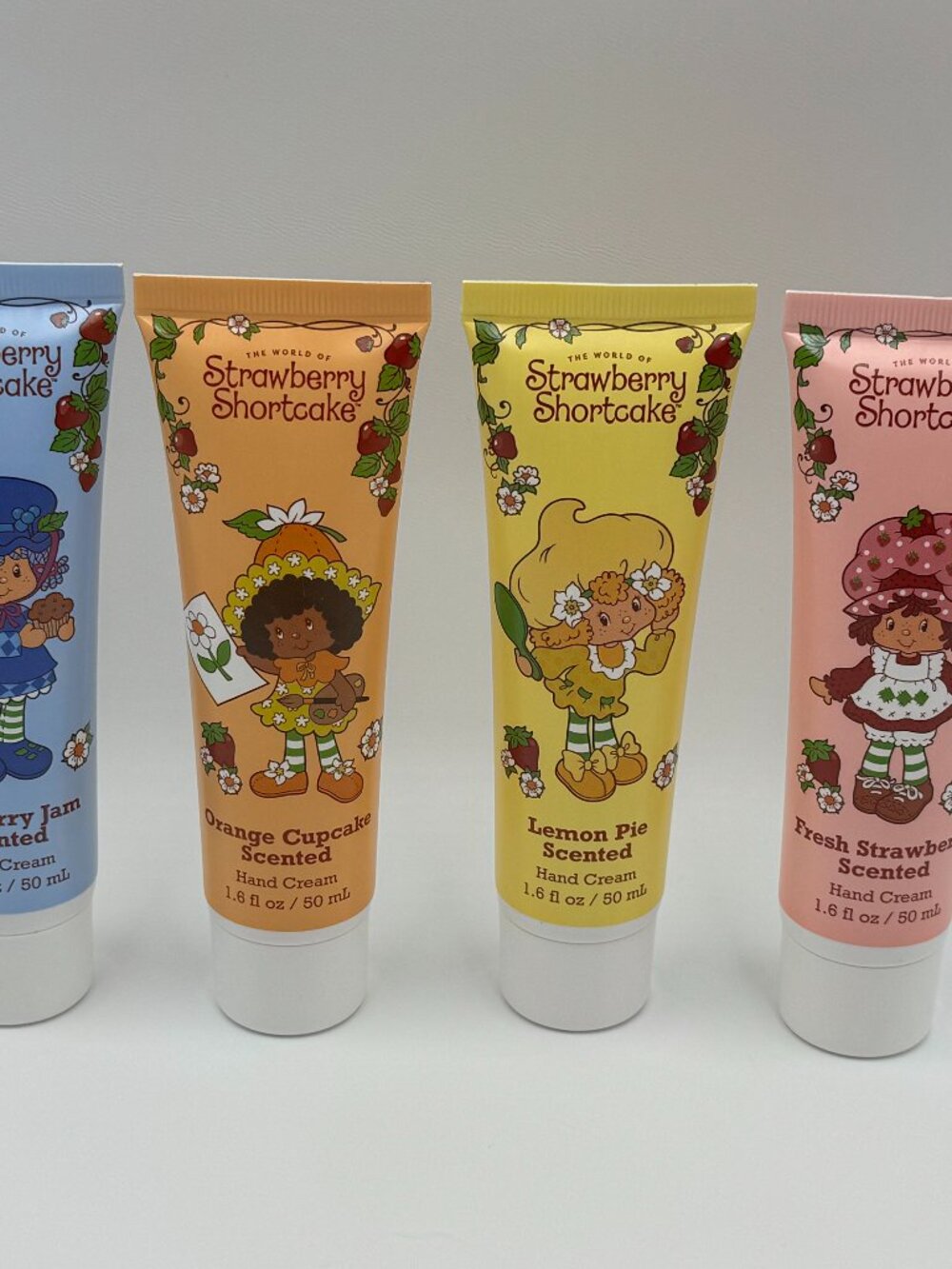4 Strawberry Shortcake Scented Hand Creams Bundle Mixed Scents